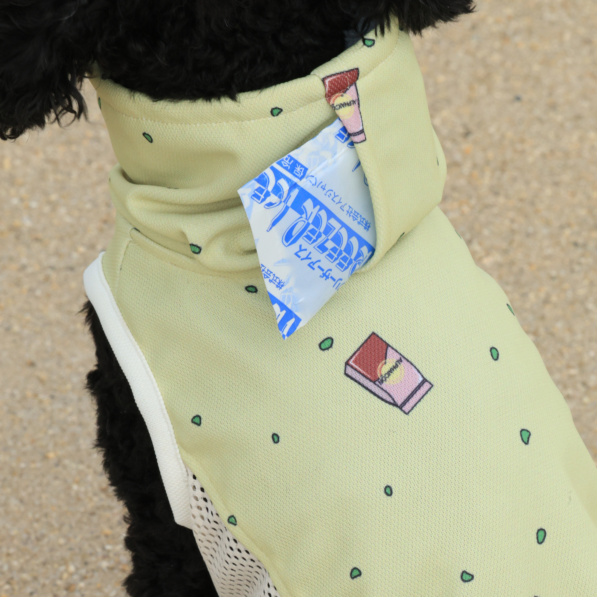 SUMMER COOLING NECK サマークーリングネック BANANA