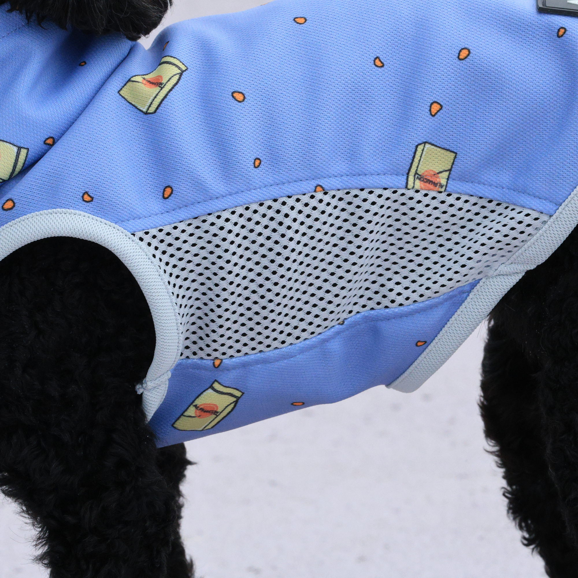 SUMMER COOLING NECK サマークーリングネック BLUEBERRY