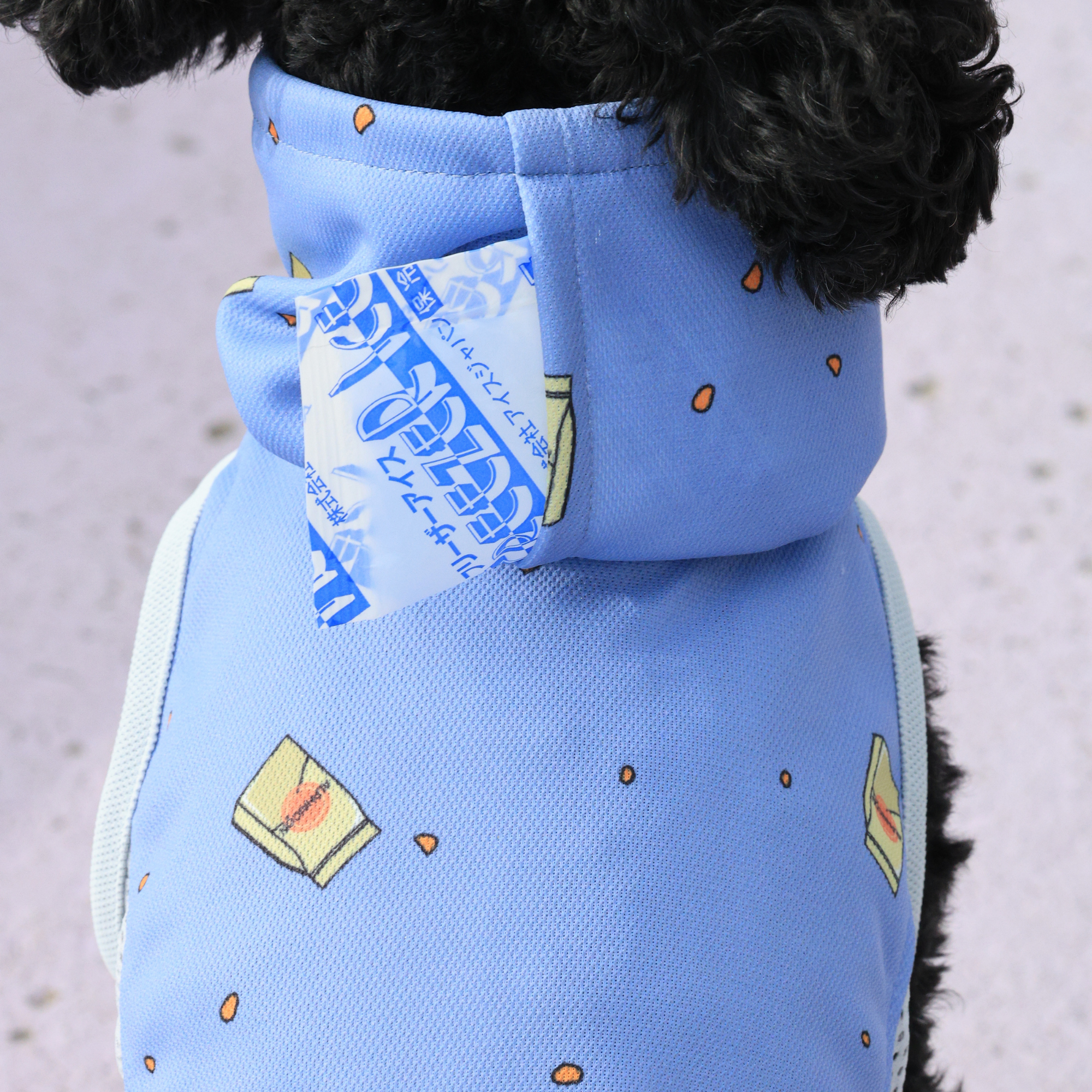 SUMMER COOLING NECK サマークーリングネック BLUEBERRY