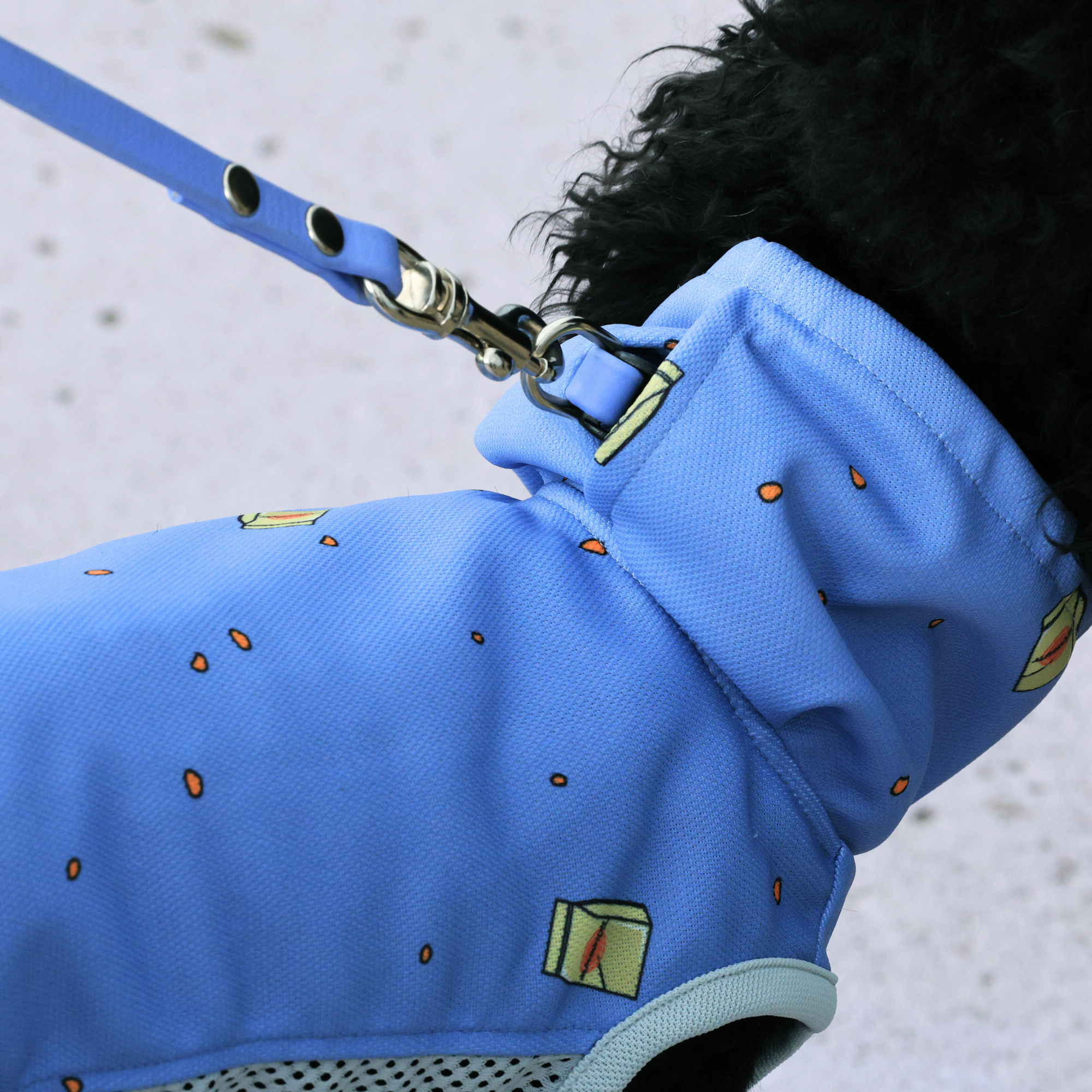 SUMMER COOLING NECK サマークーリングネック BLUEBERRY