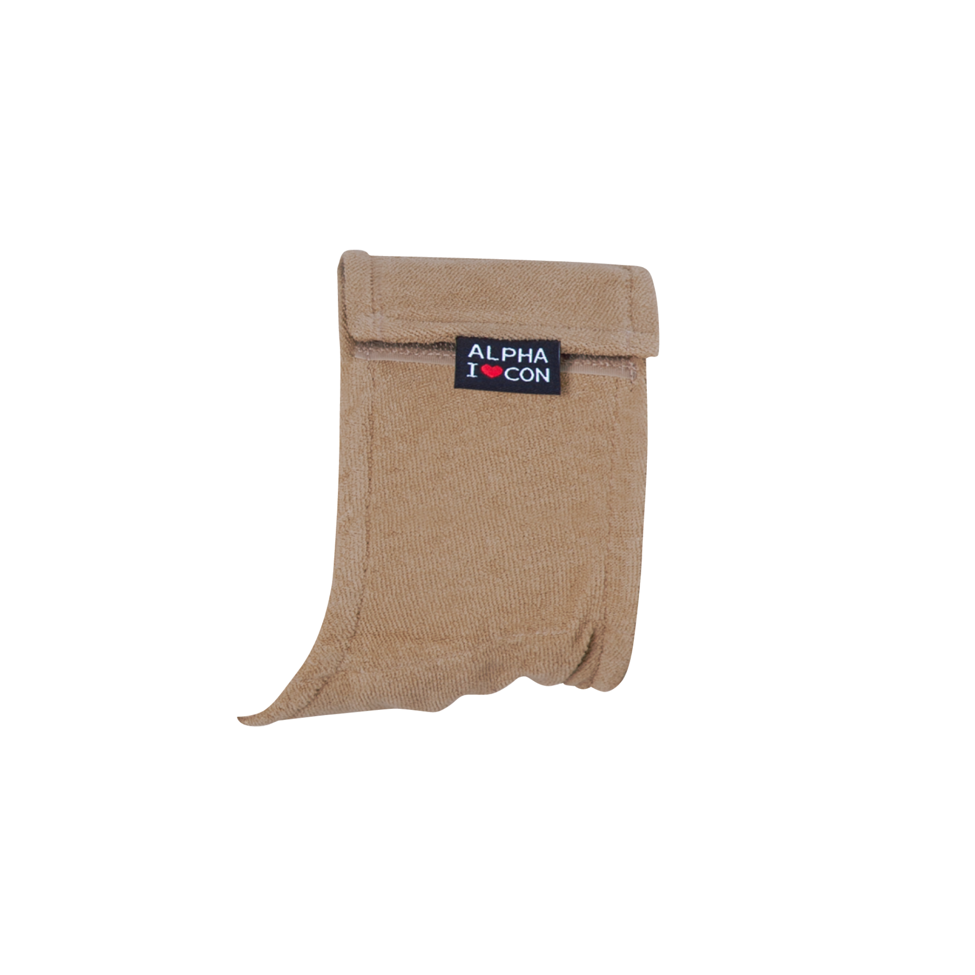 新品未使用　アルファアイコン　マナーベルトセット　ベスト　巾着付き　ブラック MANNER BAND マナーバンド モカ