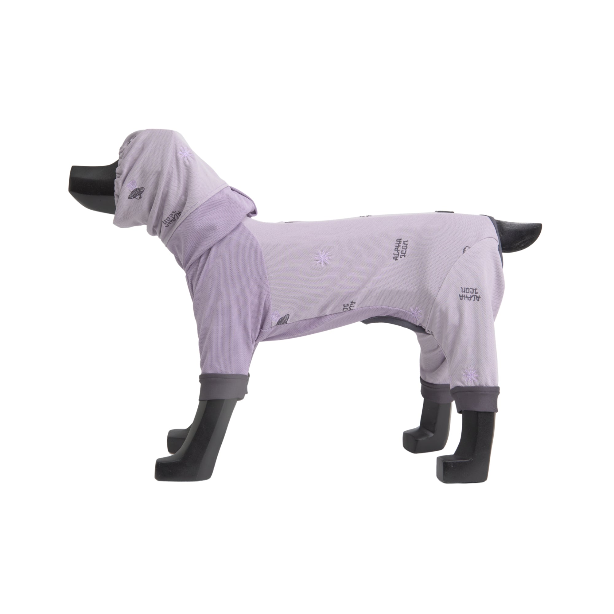 ALPHAICON クールスヌード入れ付き犬服 グレー アルファアイコン クールスヌード（2022）（大型犬用）