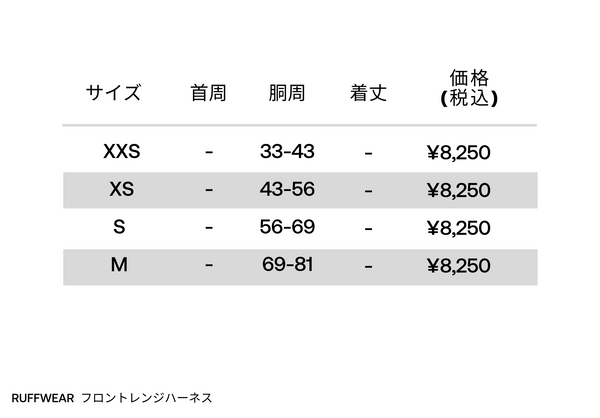 RUFFWEAR フロントレンジハーネス リバーロックグリーン