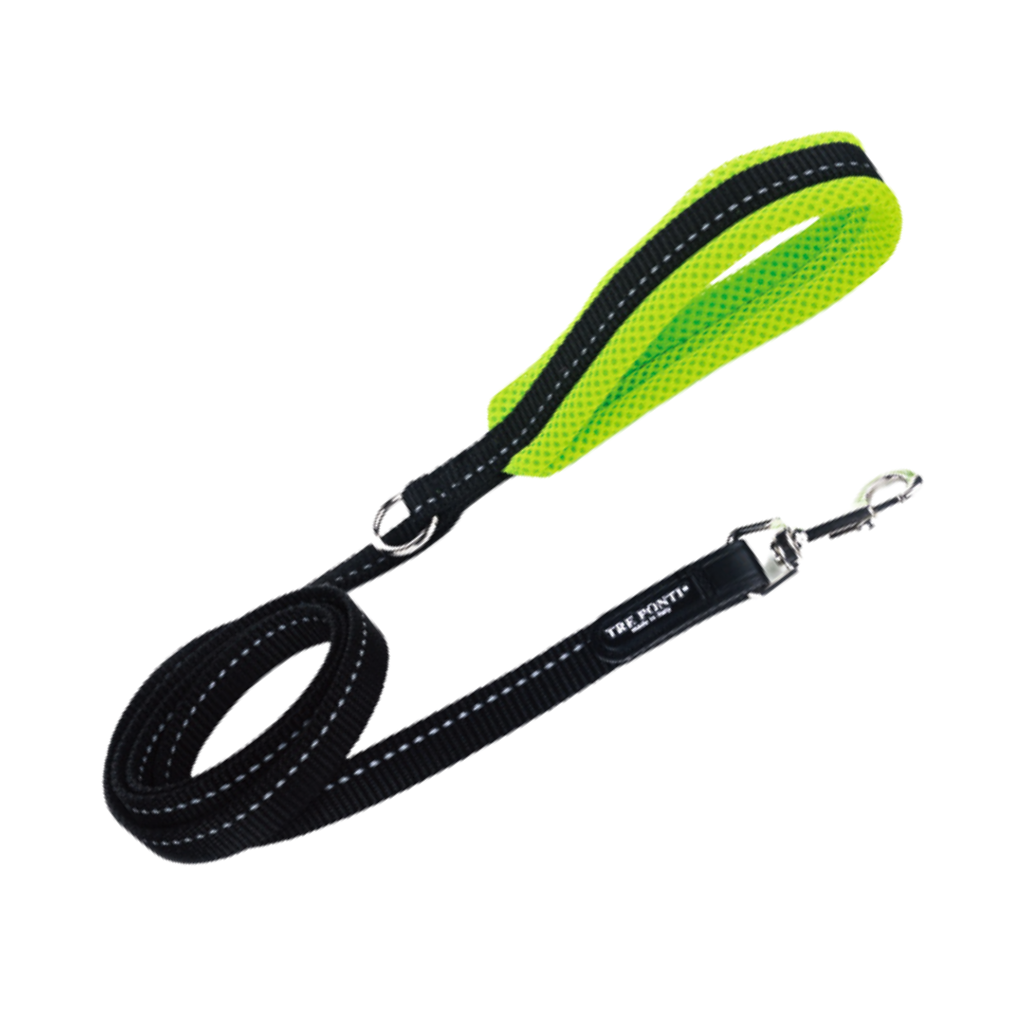 Treponti Soft Mesh Leash Green