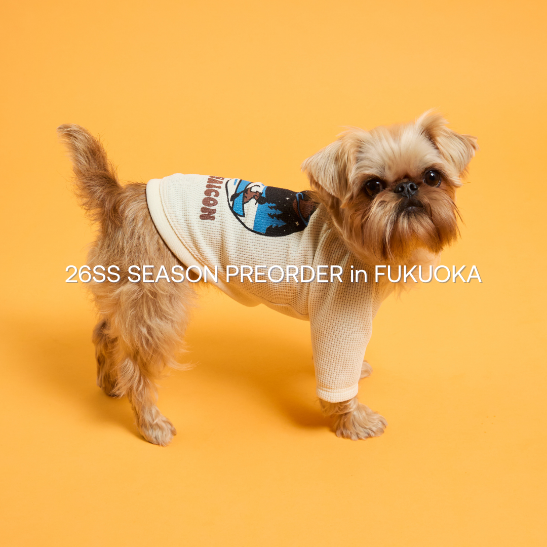 ALPHAICON 26SS SEASON PREORDER in FUKUOKA