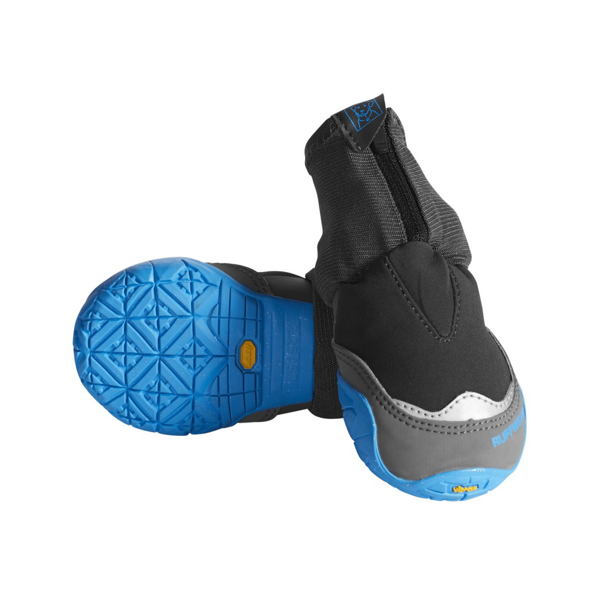 Ruffwear Polar Trex mont-bellドッグシューズ 黒/青 Polar Trex ポーラートレックス