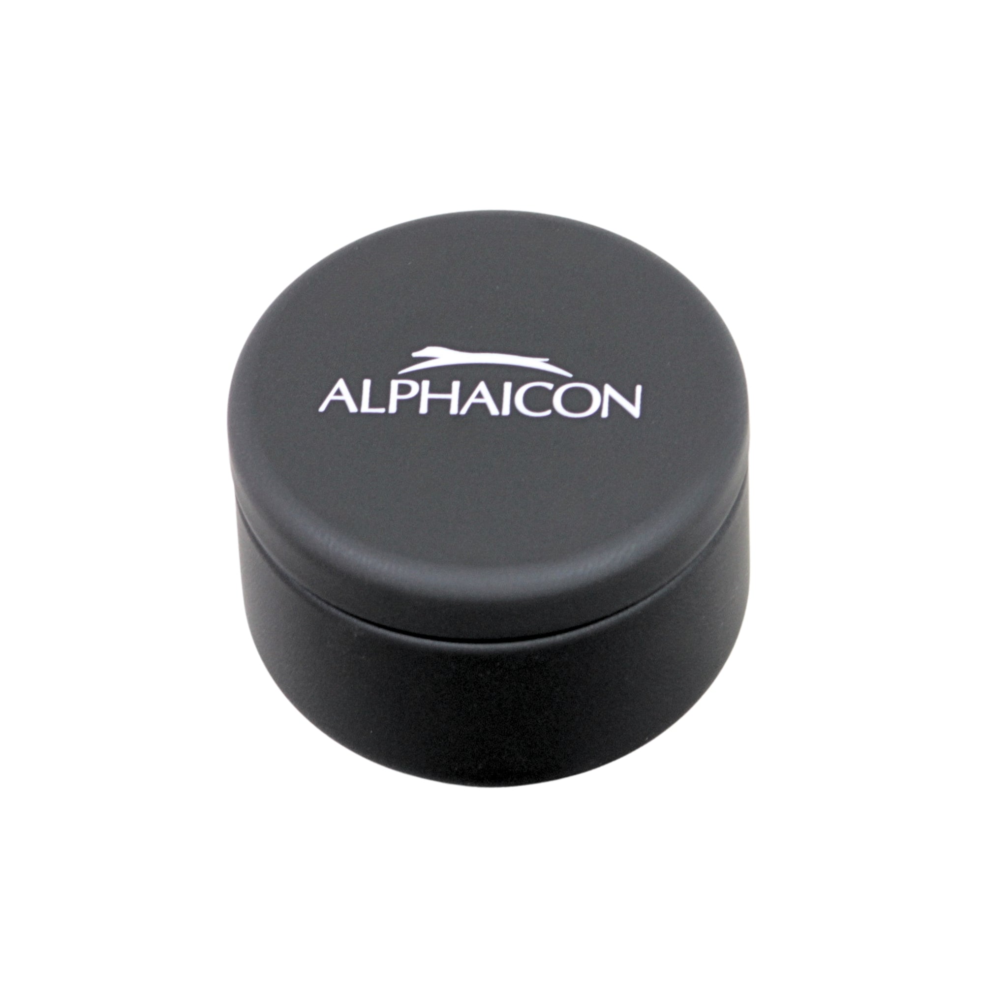 ALPHAICON　ロゴ入りおやつ缶