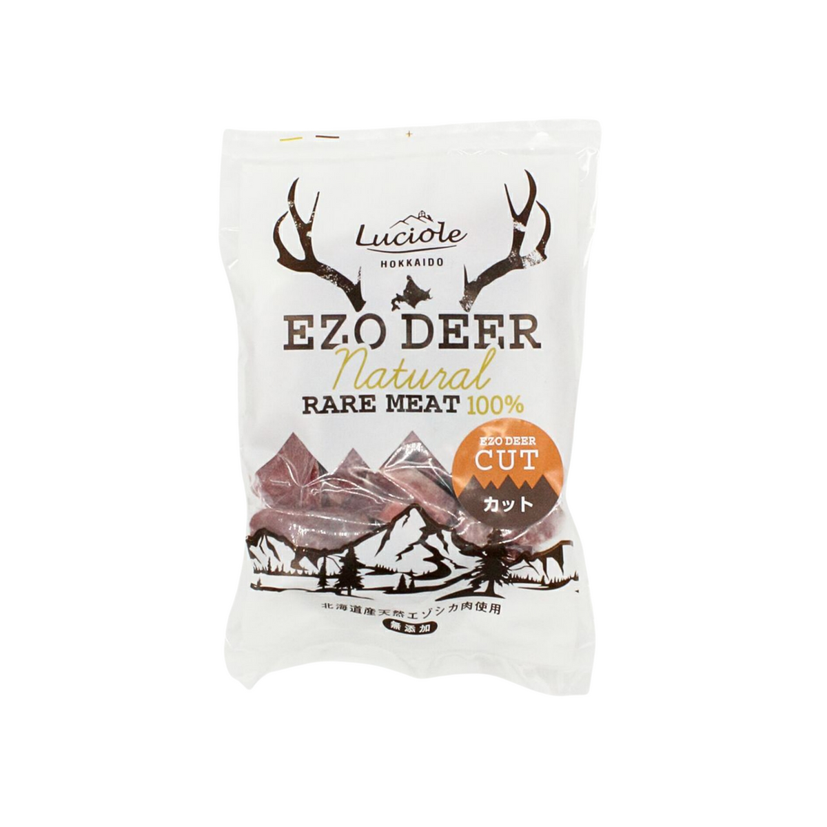 冷凍】エゾシカ レアミート カット