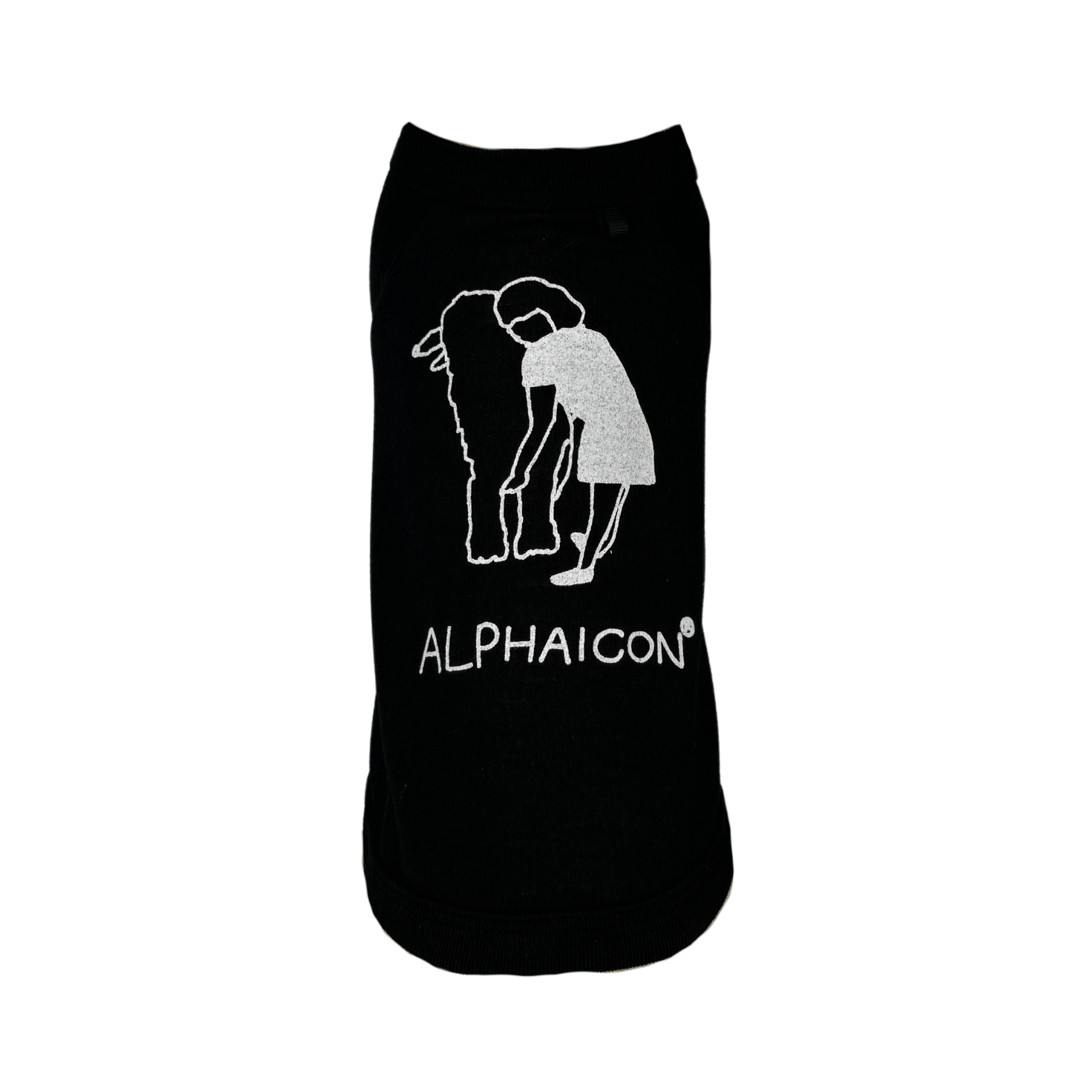 DRY  KNIT TEE　ドライニットティー　ALPHAICON x Sayuri Nishikubo 　BLACK