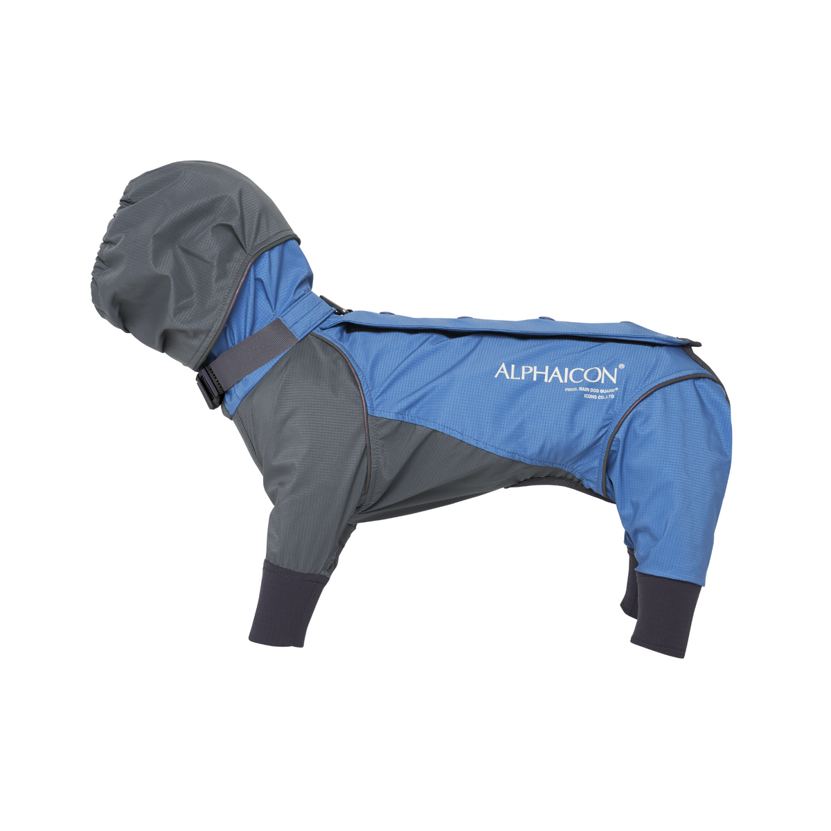 ALPHA ICON フード付きレインコート (1L) RAIN DOG GUARD レインドッグガード AQUA 2023年モデル