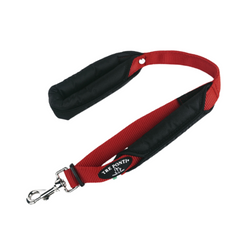 Treponti Double Safety Handle Leash Red